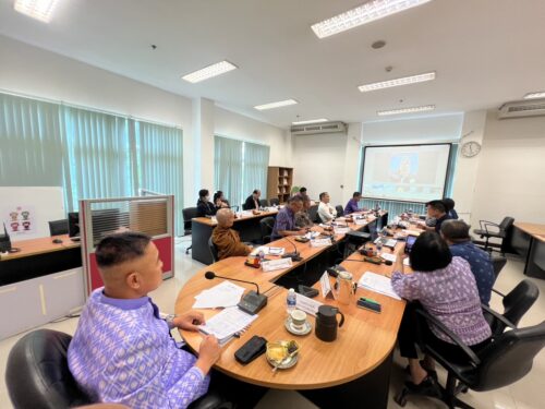 พม.บึงกาฬ จัดประชุมคณะทำงานการรับมือและปรับตัวจากการเปลี่ยนแปลงสภาพภูมิอากาศสำหรับกลุ่มเปราะบาง จังหวัดบึงกาฬ ครั้งที่ 1/2568