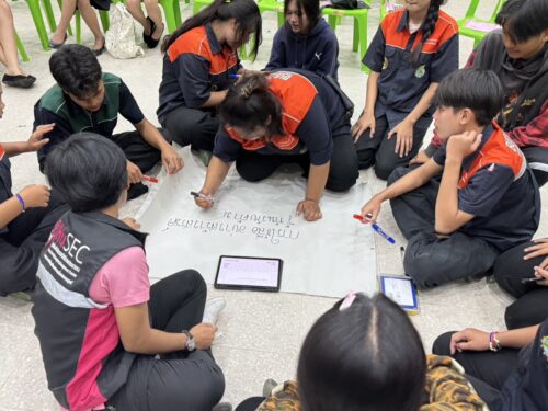 พม.บึงกาฬ จัดโครงการเสริมสร้างความตระหนักรู้แก่เยาวชนให้รู้เท่าทันภัยการค้ามนุษย์รูปแบบใหม่ รุ่นที่ 1 ประจำปีงบประมาณ พ.ศ.2568