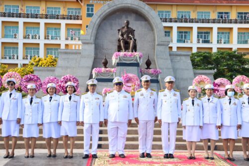 พม.ใกล้คุณ จังหวัดบึงกาฬ ร่วมพิธีวางพวงมาลาถวายราชสักการะ เนื่องใน “วันปิยมหาราช” ประจำปี 2568